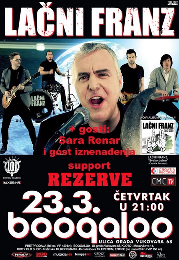 Lačni Franz (koncert Boogaloo) [poster]