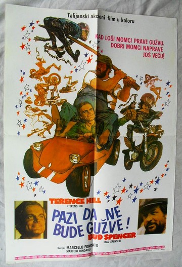 Pazi da ne bude gužve (Watch Out We're Mad, 1974) [poster]