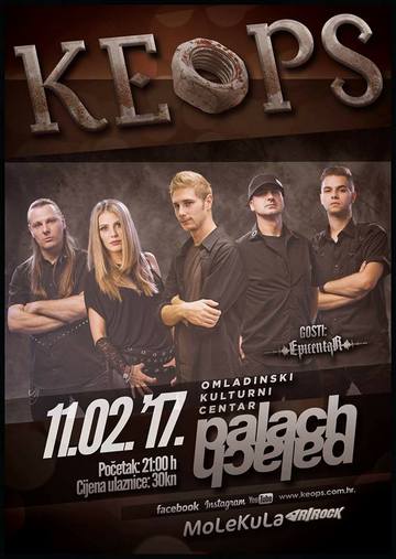 Keops (Koncert pred riječkom publikom [plakat]