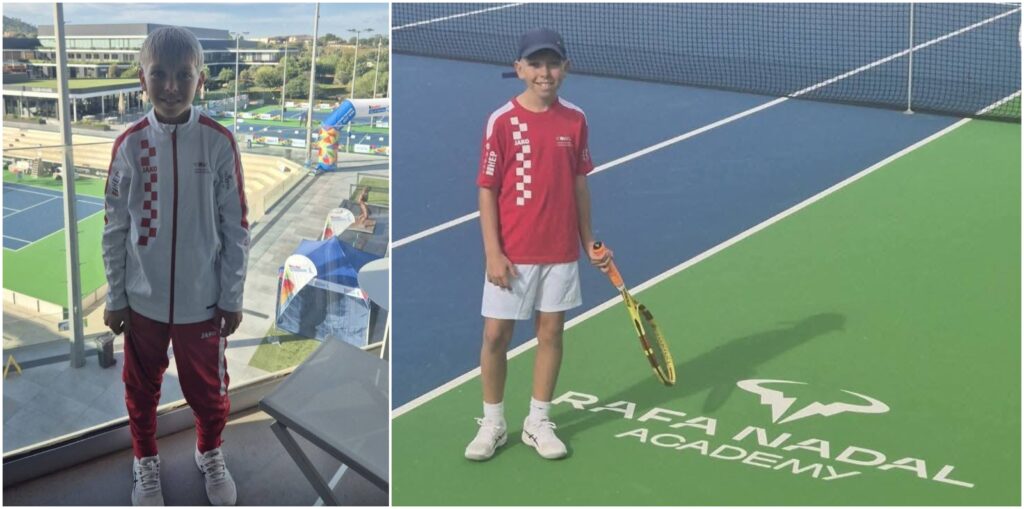 Vinkovački tenisač Emanuel Halužan predstavlja Hrvatsku na Rafa Nadal ...